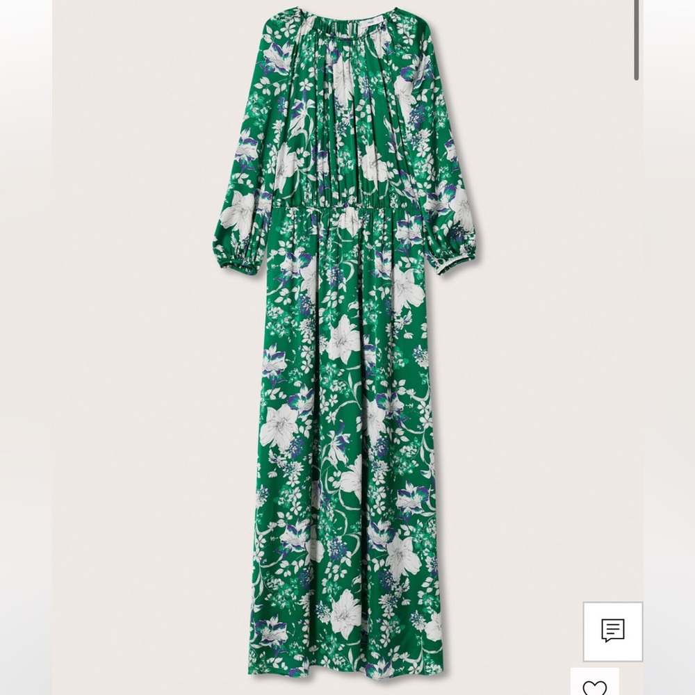MANGO FLOWER PRINT DRESS. - Picture 6 of 6